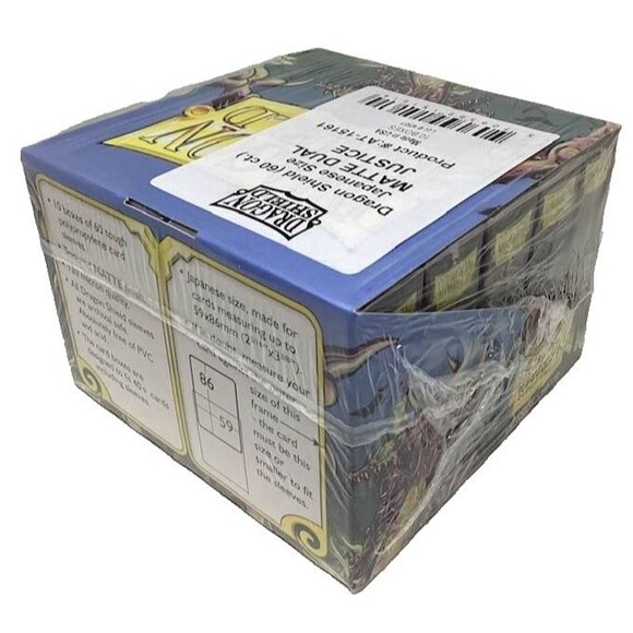 Dragon Shield Japanese Size Matte Dual Justice Case 10 Boxes AT-15161 USA NEW - Picture 3 of 7